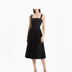 Theory Pleated Midi-Dress NWT